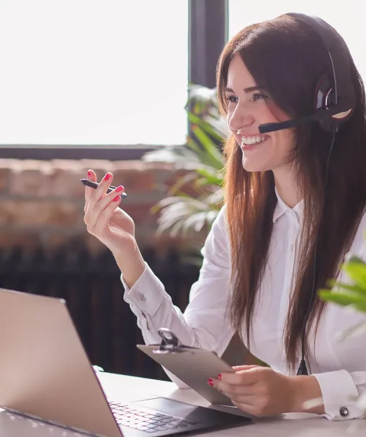 A DOQSYS team member at work